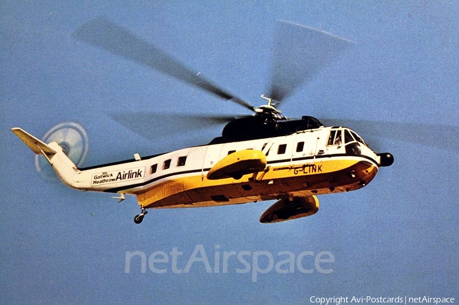 Gatwick-Heathrow Airlink Sikorsky S-61N MkII (G-LINK) | Photo 68537