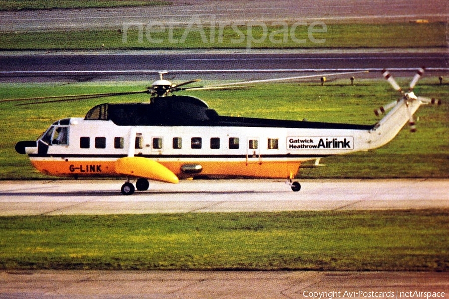 Gatwick-Heathrow Airlink Sikorsky S-61N MkII (G-LINK) | Photo 68538