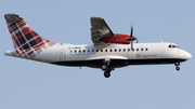 Loganair ATR 42-500 (G-LMRA) at  London - Heathrow, United Kingdom