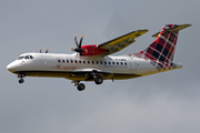 Loganair ATR 42-500 (G-LMRE) at  Durham Tees Valley, United Kingdom