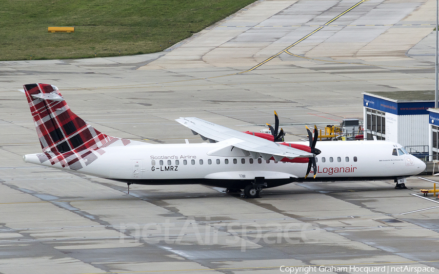 Loganair (Blue Islands) ATR 72-500 (G-LMRZ) | Photo 373973