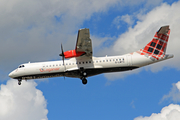 Loganair ATR 72-600 (G-LMTC) at  London - Heathrow, United Kingdom