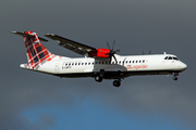 Loganair ATR 72-600 (G-LMTC) at  Manchester - International (Ringway), United Kingdom