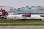 Loganair ATR 72-600 (G-LMTC) at  Manchester - International (Ringway), United Kingdom