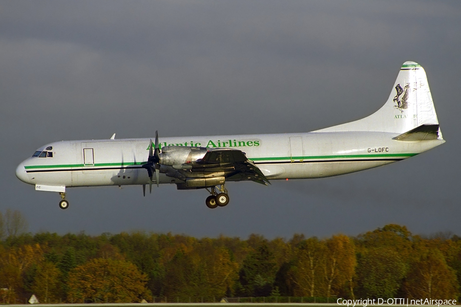 Atlantic Airlines Lockheed L-188A(F) Electra (G-LOFC) | Photo 366989