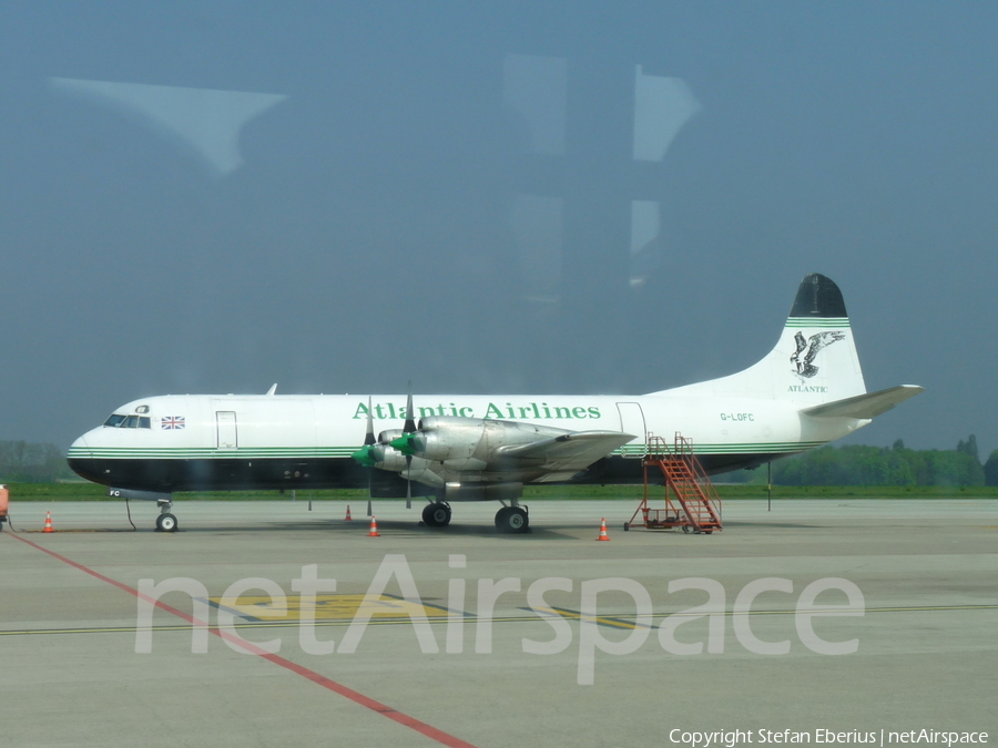 Atlantic Airlines Lockheed L-188A(F) Electra (G-LOFC) | Photo 378261