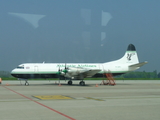 Atlantic Airlines Lockheed L-188A(F) Electra (G-LOFC) at  Liege - Bierset, Belgium