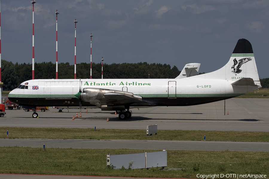 Atlantic Airlines Lockheed L-188C(F) Electra (G-LOFD) | Photo 276944
