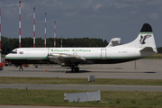 Atlantic Airlines Lockheed L-188C(F) Electra (G-LOFD) at  Hamburg - Fuhlsbuettel (Helmut Schmidt), Germany