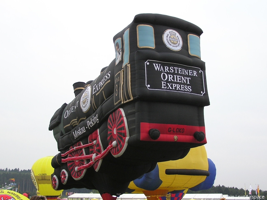(Private) Cameron Balloons SS Orient Express (G-LOKO) | Photo 552668