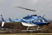 Central Helicopters Bell 206L-1 LongRanger II (G-LONE) at  Cheltenham Race Course, United Kingdom