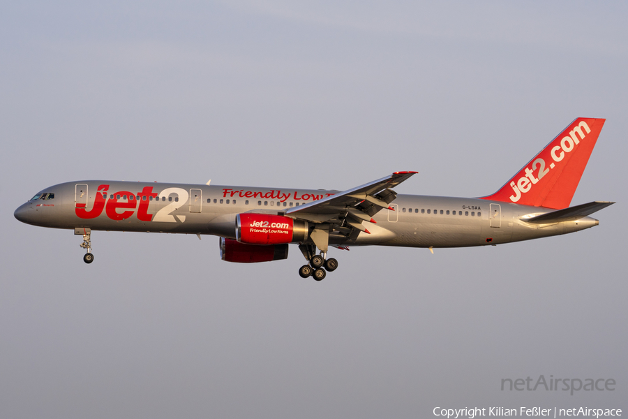 Jet2 Boeing 757-236 (G-LSAA) | Photo 533842
