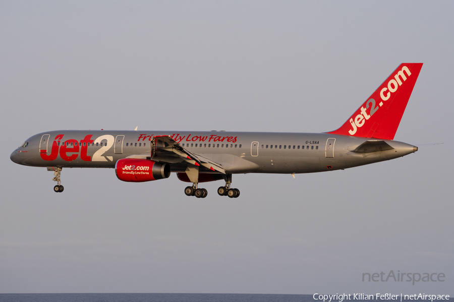 Jet2 Boeing 757-236 (G-LSAA) | Photo 533843