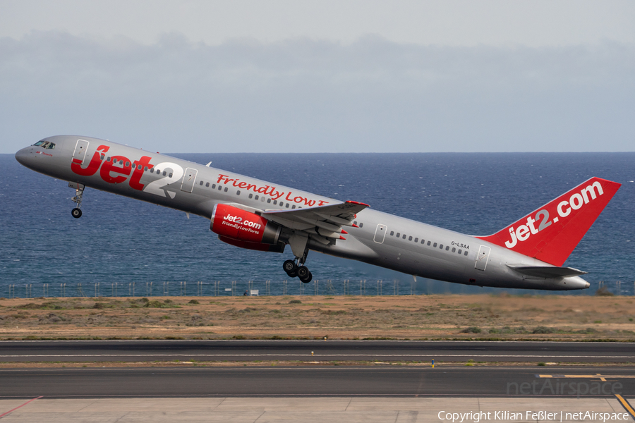 Jet2 Boeing 757-236 (G-LSAA) | Photo 534412