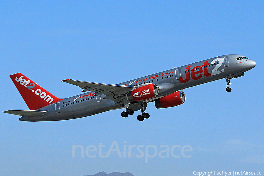 Jet2 Boeing 757-236 (G-LSAA) | Photo 306342