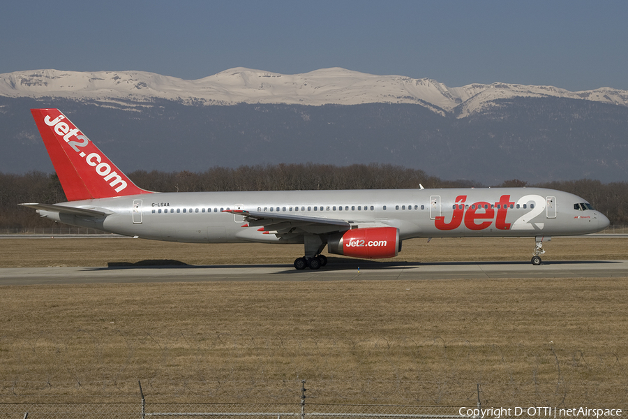 Jet2 Boeing 757-236 (G-LSAA) | Photo 272157