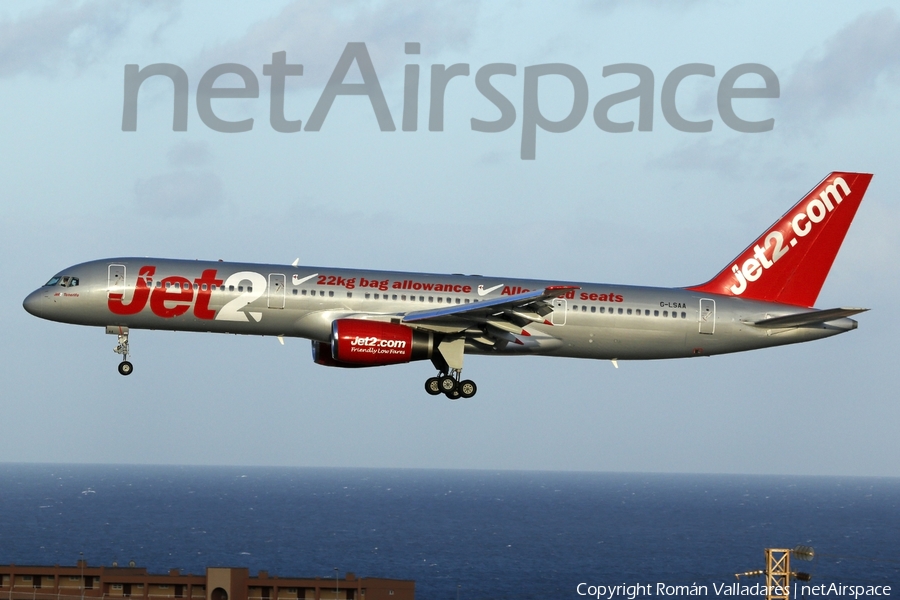 Jet2 Boeing 757-236 (G-LSAA) | Photo 336228