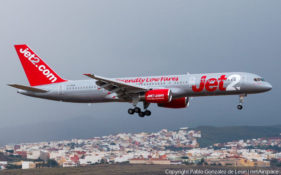 Jet2 Boeing 757-236 (G-LSAA) | Photo 338866