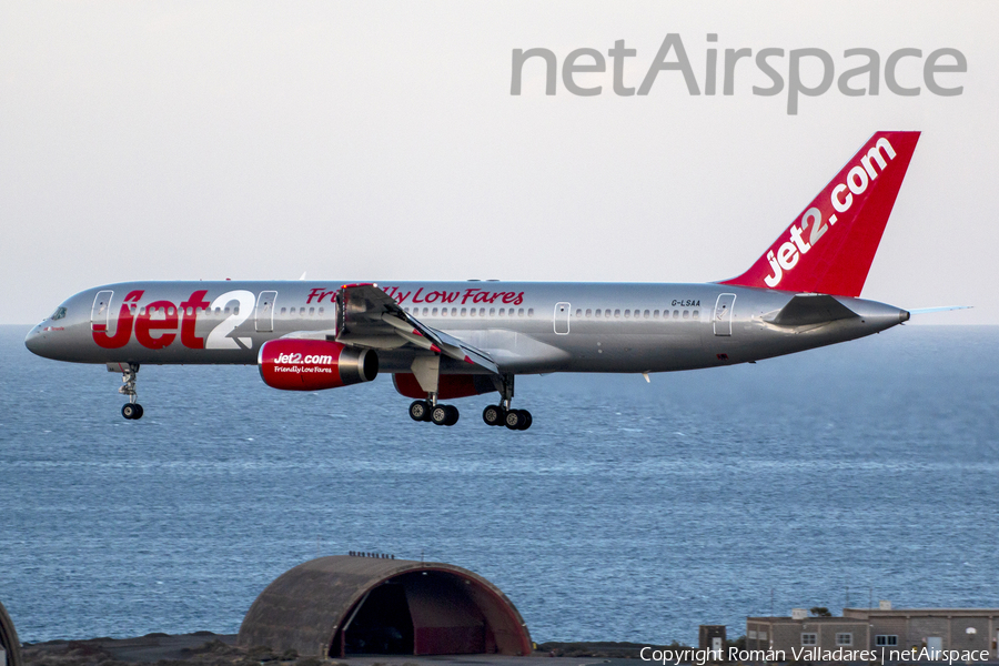 Jet2 Boeing 757-236 (G-LSAA) | Photo 509954