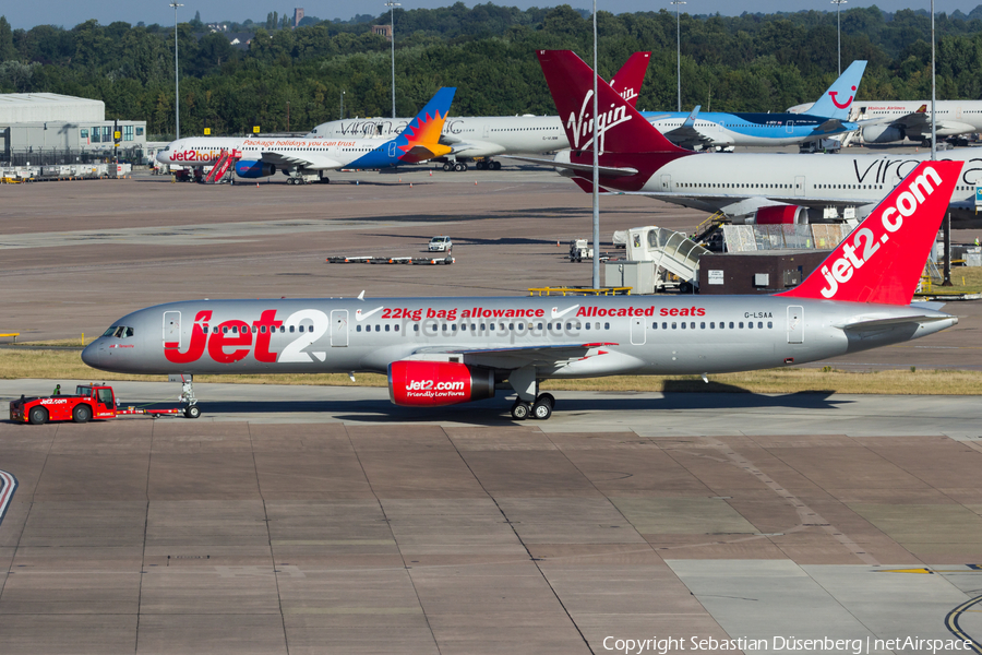 Jet2 Boeing 757-236 (G-LSAA) | Photo 257319