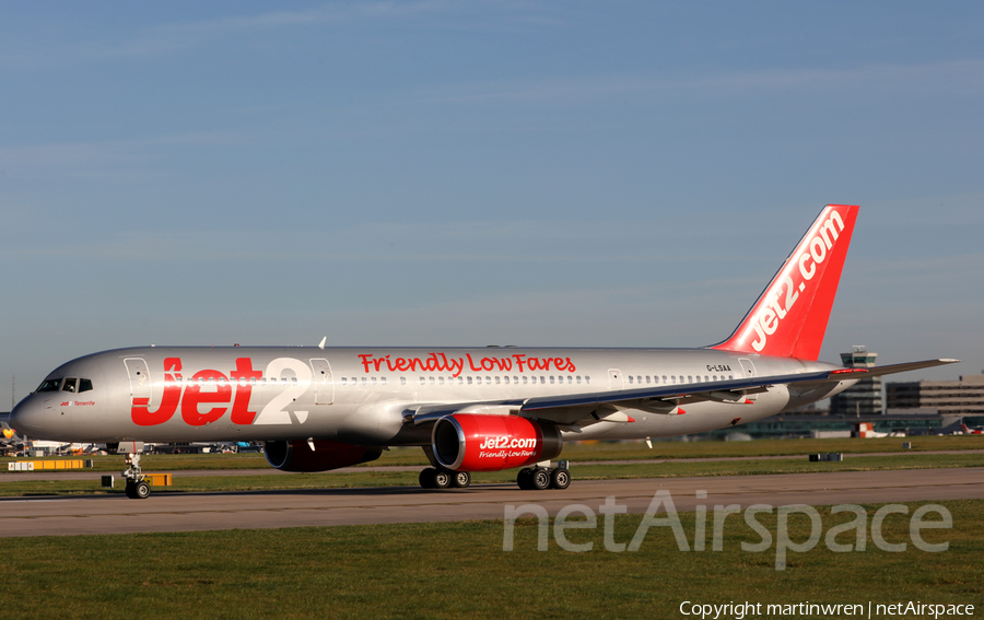 Jet2 Boeing 757-236 (G-LSAA) | Photo 348880