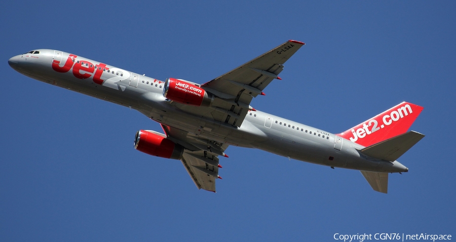 Jet2 Boeing 757-236 (G-LSAA) | Photo 507772