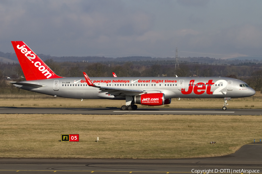 Jet2 Boeing 757-27B (G-LSAB) | Photo 403434