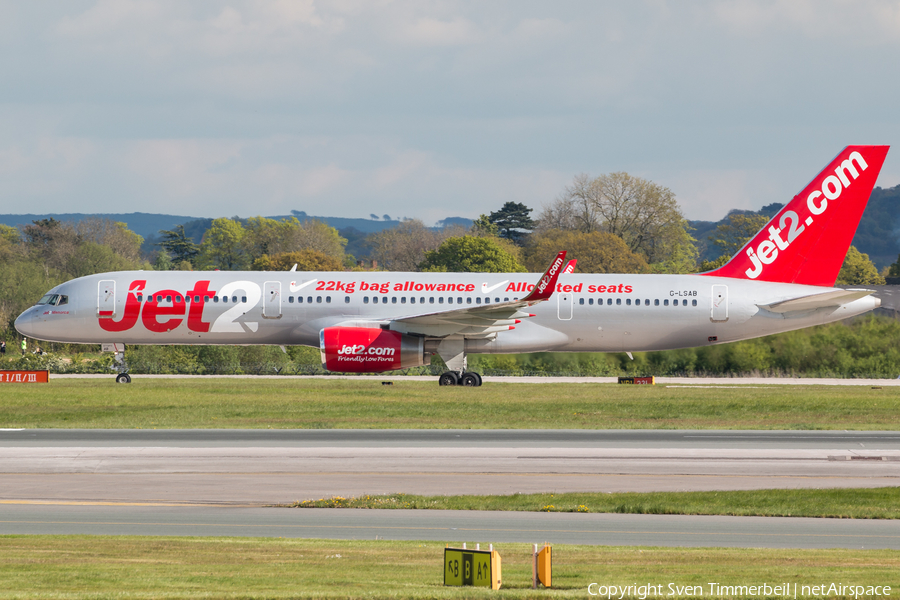 Jet2 Boeing 757-27B (G-LSAB) | Photo 160623