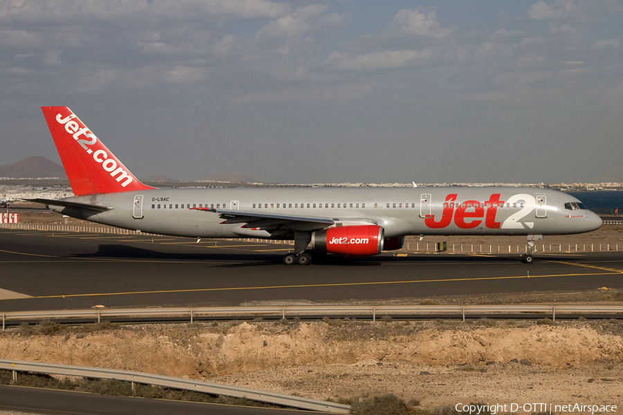 Jet2 Boeing 757-23A (G-LSAC) | Photo 271071