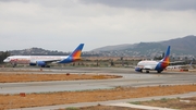 Jet2 Boeing 757-23A (G-LSAC) at  Malaga, Spain