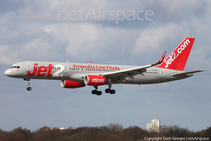 Jet2 Boeing 757-23A (G-LSAC) | Photo 11725