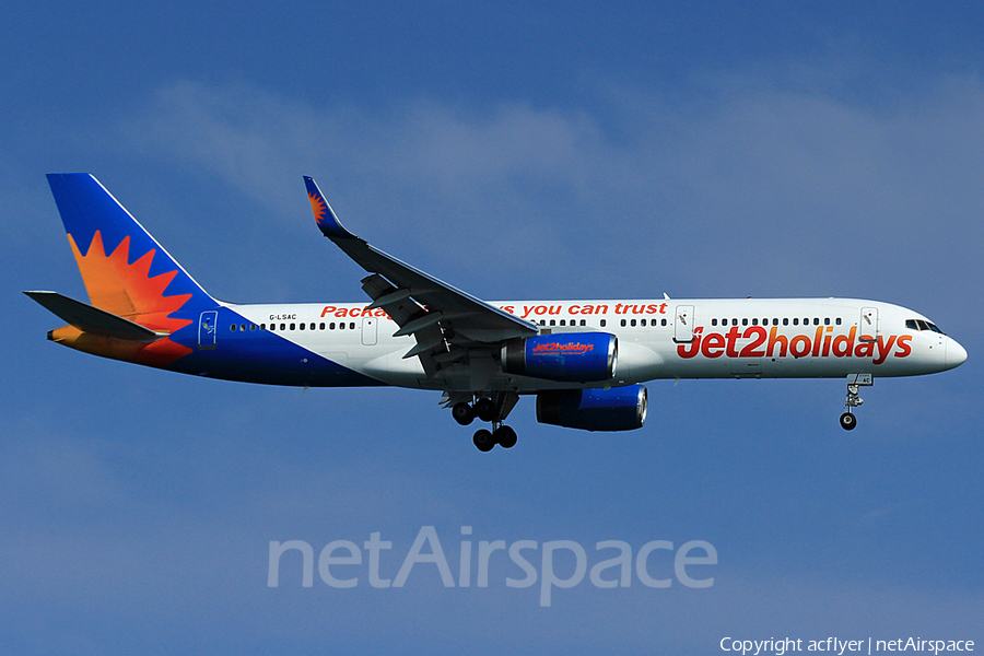 Jet2 Boeing 757-23A (G-LSAC) | Photo 152568