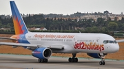 Jet2 Boeing 757-236 (G-LSAD) at  Malaga, Spain