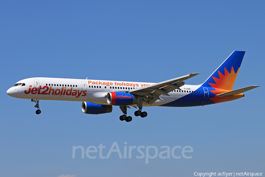 Jet2 Boeing 757-236 (G-LSAD) | Photo 226940