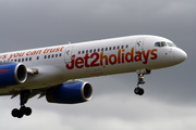 Jet2 Boeing 757-236 (G-LSAD) at  Manchester - International (Ringway), United Kingdom