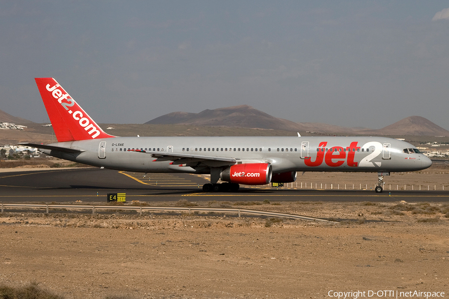 Jet2 Boeing 757-27B (G-LSAE) | Photo 271065