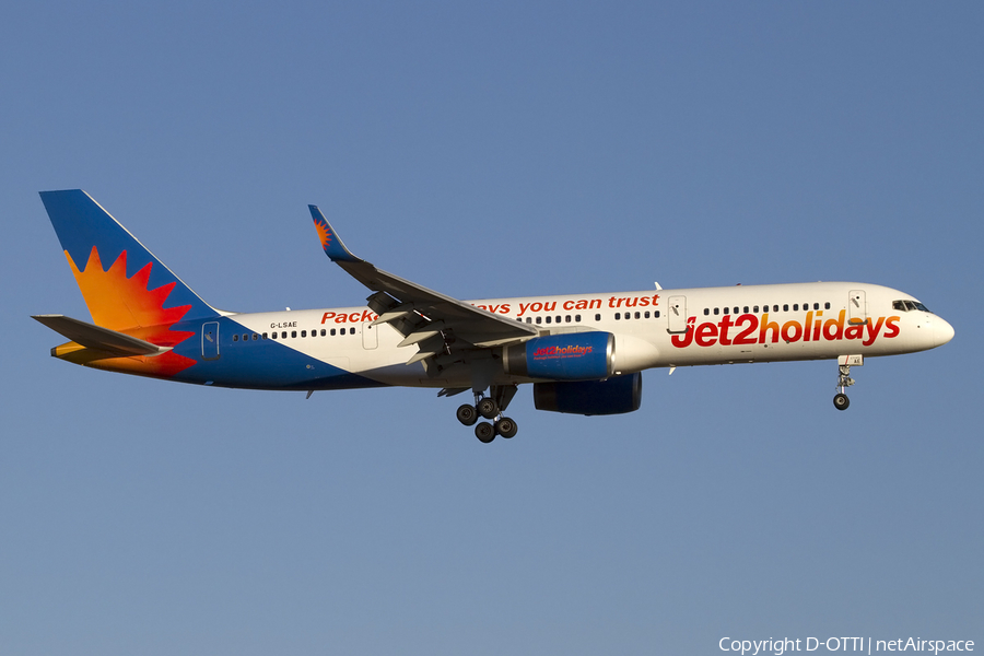 Jet2 Boeing 757-27B (G-LSAE) | Photo 414680