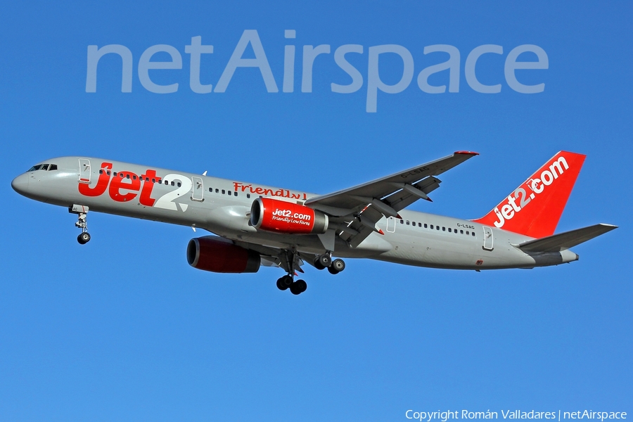 Jet2 Boeing 757-21B (G-LSAG) | Photo 340719