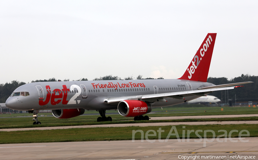 Jet2 Boeing 757-21B (G-LSAG) | Photo 349719