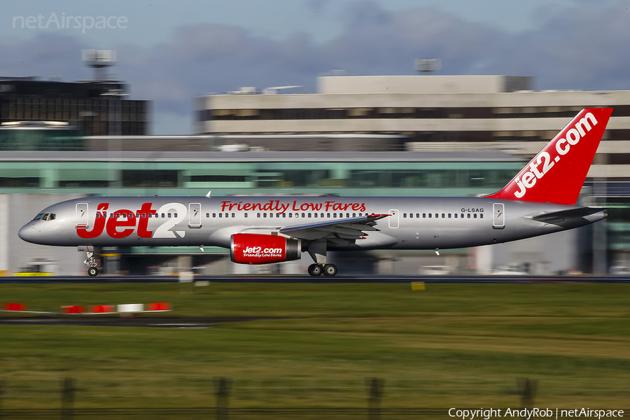 Jet2 Boeing 757-21B (G-LSAG) | Photo 388165