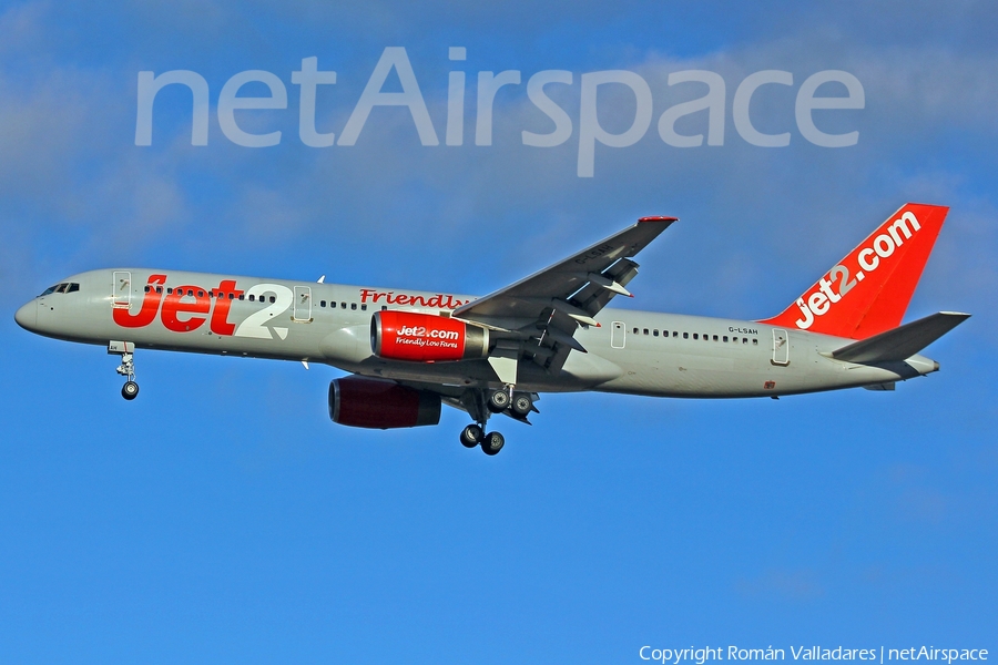 Jet2 Boeing 757-21B (G-LSAH) | Photo 340682