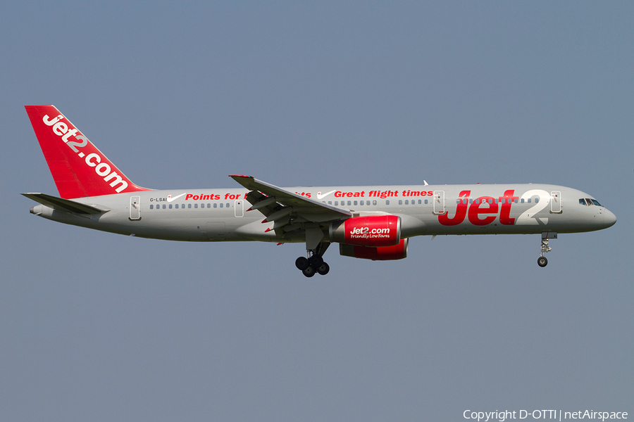 Jet2 Boeing 757-21B (G-LSAI) | Photo 357372