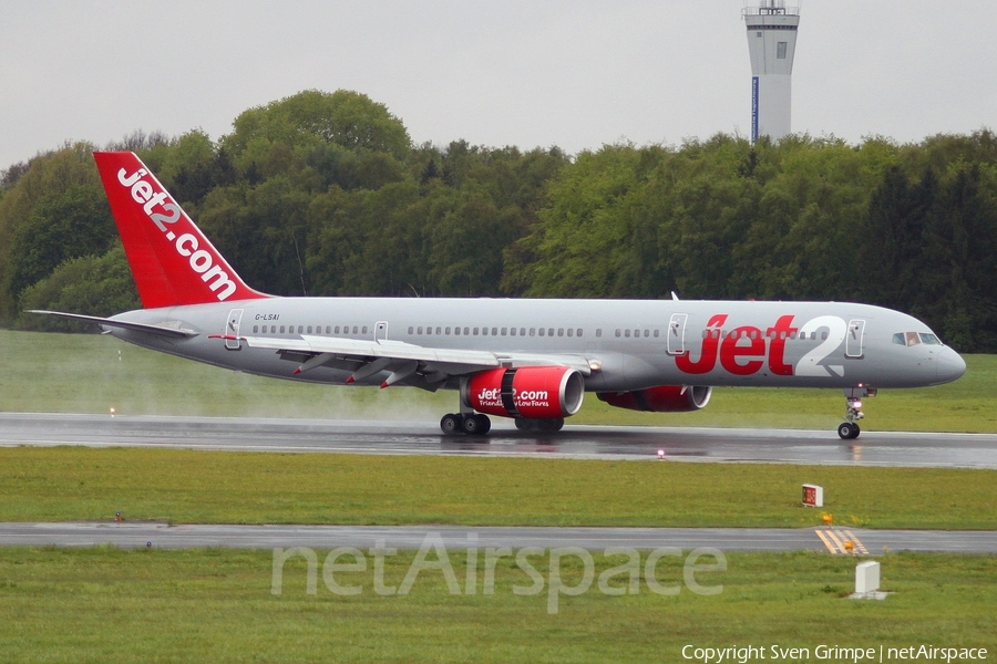 Jet2 Boeing 757-21B (G-LSAI) | Photo 33265