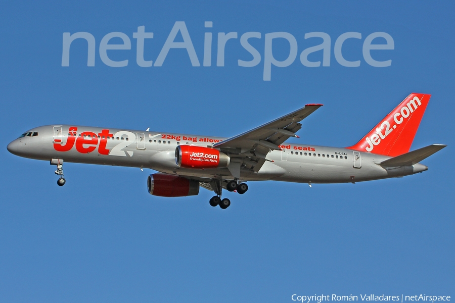 Jet2 Boeing 757-21B (G-LSAI) | Photo 340749