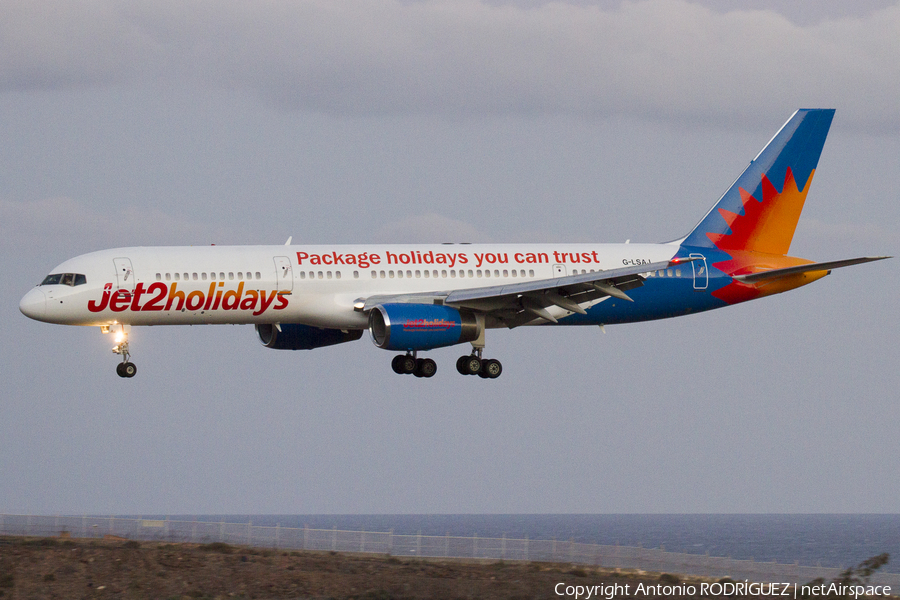 Jet2 Boeing 757-236 (G-LSAJ) | Photo 162818