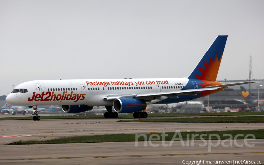 Jet2 Boeing 757-236 (G-LSAJ) | Photo 349445