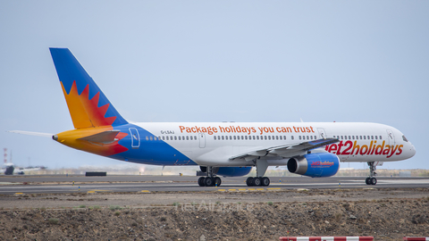 Jet2 Boeing 757-236 (G-LSAJ) at  Tenerife Sur - Reina Sofia, Spain