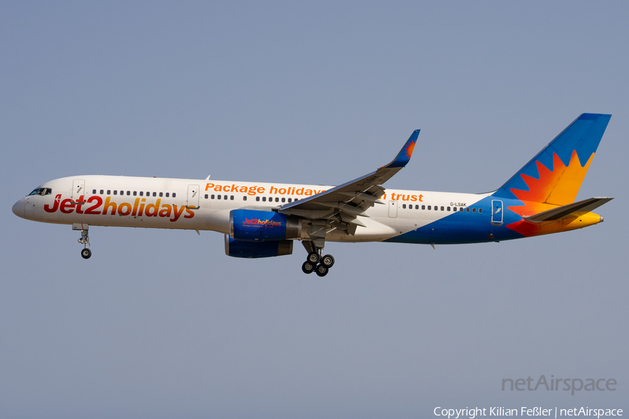 Jet2 Boeing 757-23N (G-LSAK) | Photo 533811