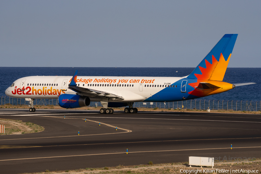 Jet2 Boeing 757-23N (G-LSAK) | Photo 533827