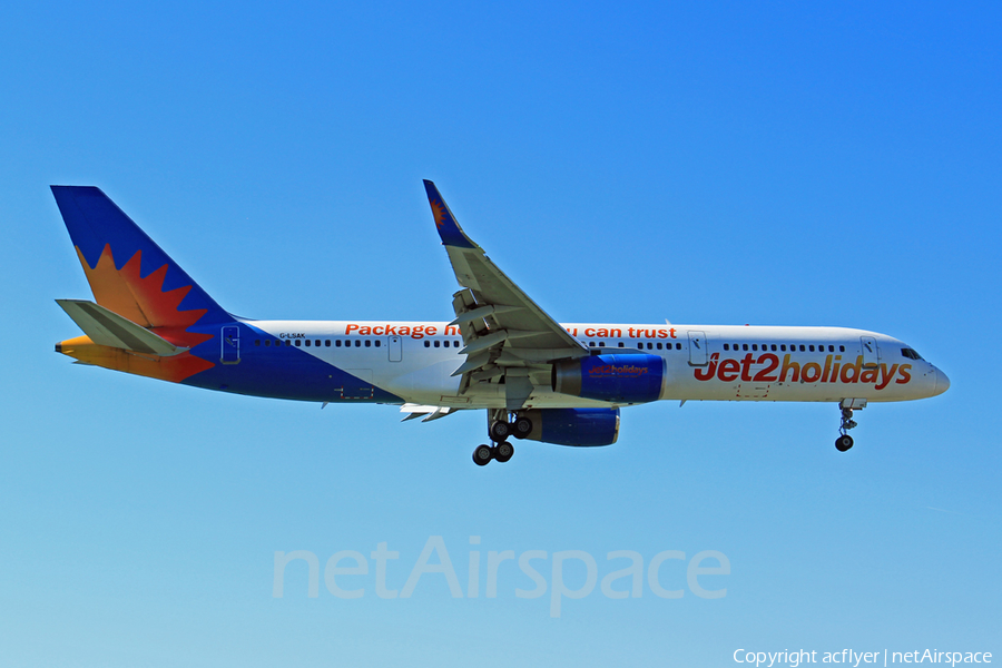 Jet2 Boeing 757-23N (G-LSAK) | Photo 534498